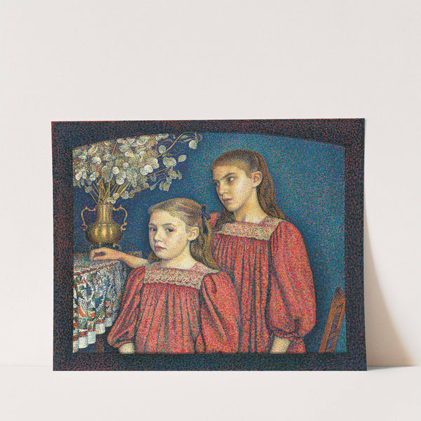 The Two Sisters or The Serruys Sisters by Georges Lemmen