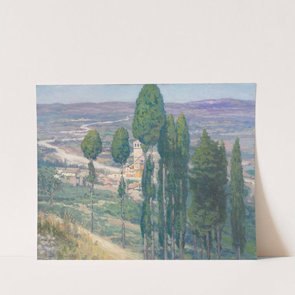 The Umbrian Valley, Italy by Frederick Gottwald