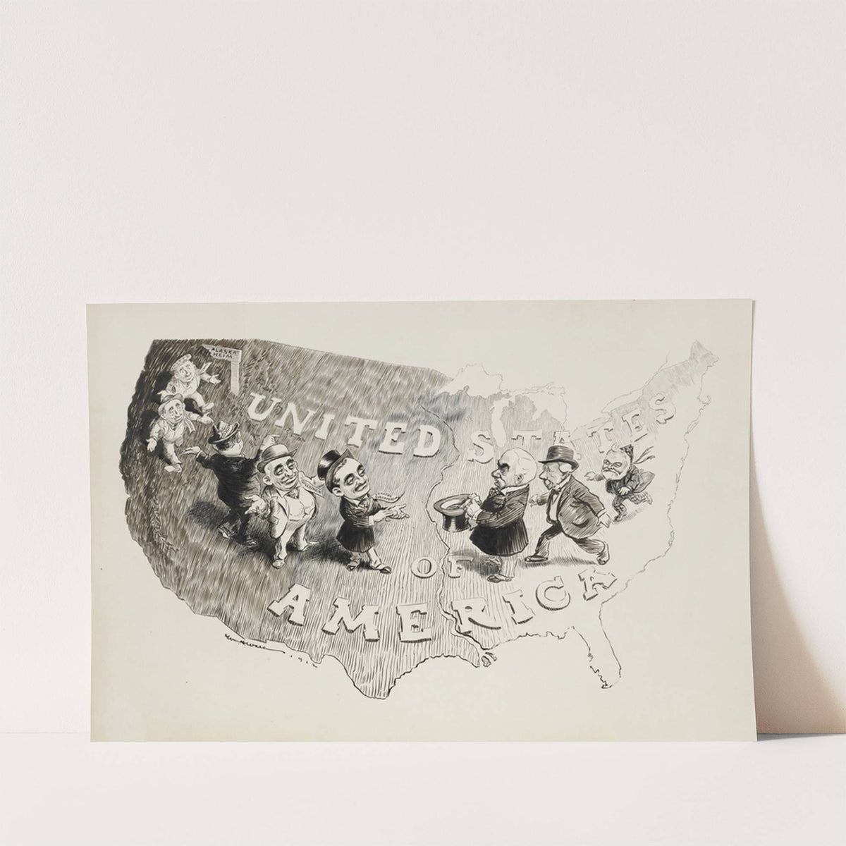 The United States of Guggenhelmerica (1912) by William Henry Walker