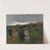The Upcoming Storm On The Bois De Boulogne by Francesc Miralles i Galaup