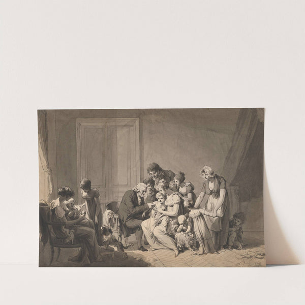 The Vaccine (1806) by Louis Léopold Boilly