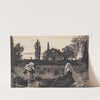 The Vale of Rest - Finished Study by Sir John Everett Millais