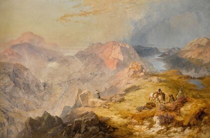 The Vales Of Ennerdale And Buttermere With Their Lakes And Those Of Crummock And Loweswater — size preview