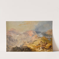 The Vales Of Ennerdale And Buttermere With Their Lakes And Those Of Crummock And Loweswater (1851) by James Baker Pyne