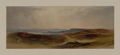 The Valley of the Tyne, My Native Country near Henshaw (1842)