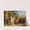 The Valour Of Love (1852) by Abraham Solomon