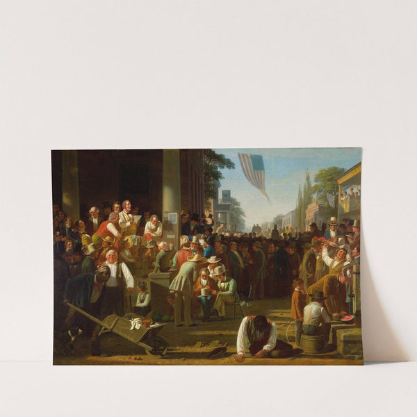 The Verdict of the People by George Caleb Bingham