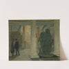 The vestibule of the Košice Museum by Elemír Halász-Hradil