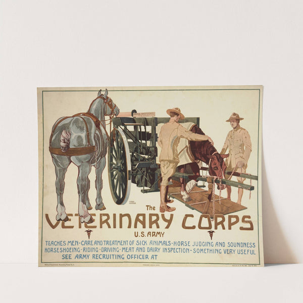 The Veterinary Corps (1919) by Horst Schreck
