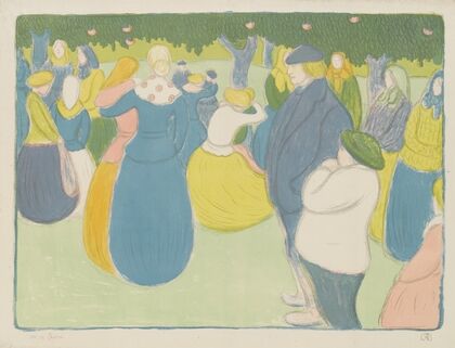 The Village Fair (La Fête Au Village) (1896) — size preview