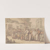 The village fair by Thomas Rowlandson