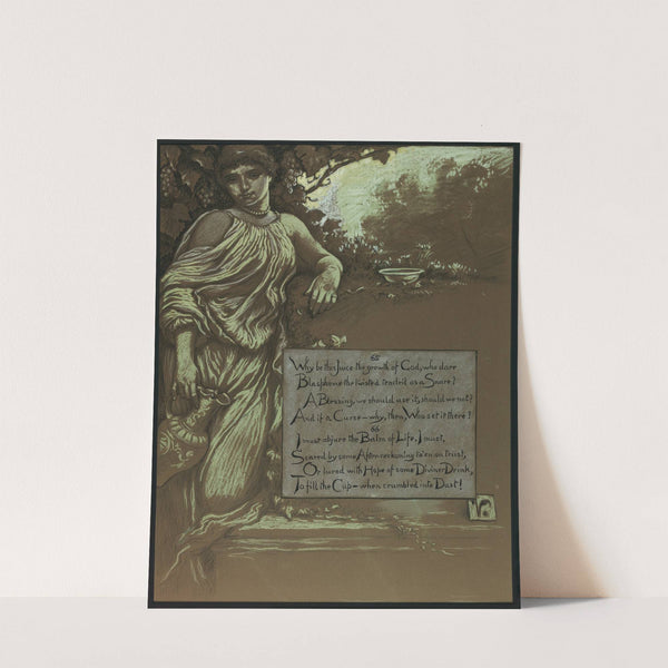 The Vine (1883-1884) by Elihu Vedder