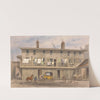 The Vine Inn, Vine Yard, Aldersgate in the City of London by Thomas Hosmer Shepherd