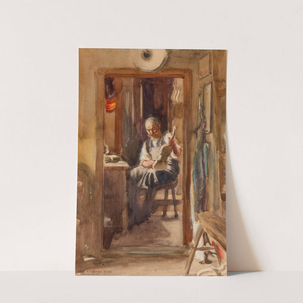 The Violin Maker’s Village (1907) by James Montgomery Flagg