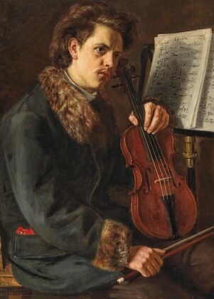 The Violinist — size preview
