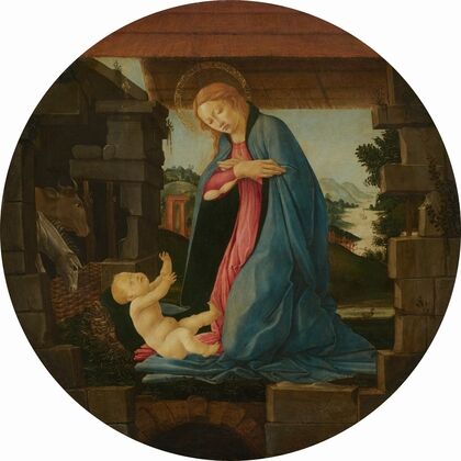 The Virgin Adoring the Child (1480)