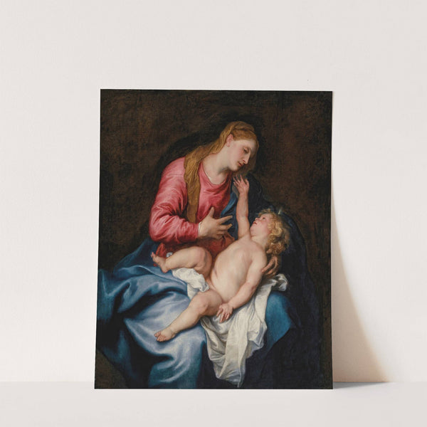 The Virgin and Child by Anthony van Dyck