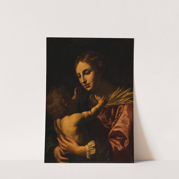 The Virgin And Child by Giacinto Gimignani
