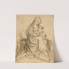 The Virgin and Child on a Grassy Bench (1500) by Nuremberg School