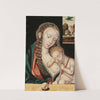The Virgin and Child seated before a ledge by The Master of the Parrot