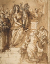 The Virgin and Child with Saint Joseph, Attendant Angels, and a Group of Supplicants