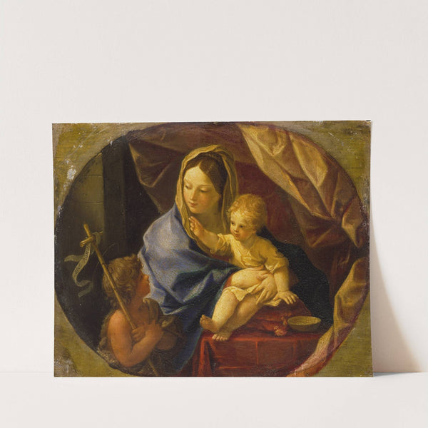 The Virgin and Child with the Infant Baptist by Anonymous