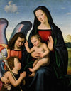 The Virgin and Child with the young Saint John the Baptist and an angel