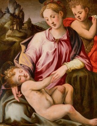 The Virgin and Child with the young Saint John the Baptist