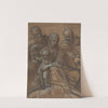 The Virgin and Child with Two Male Saints by Giacomo Cavedone