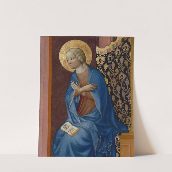 The Virgin Annunciate by Masolino da Panicale