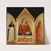The Virgin Mary with Saints Thomas Aquinas and Paul (about 1335) by Bernardo Daddi