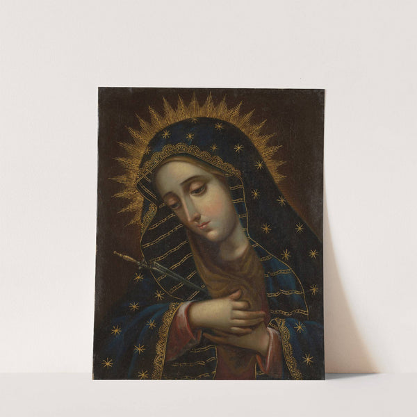 The Virgin of Sorrows by Anonymous