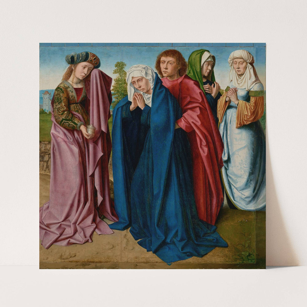 The Virgin, Saint John and the Three Maries by Gerard David