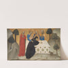 The Virgin Swooning and the Three Maries at the Tomb of Christ (1347 - 1352) by Puccio di Simone