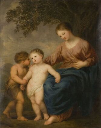The Virgin, the Christ Child and St John