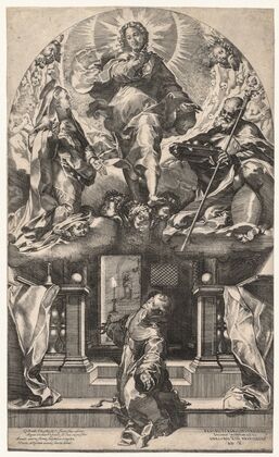 The Vision of St. Francis (1581)