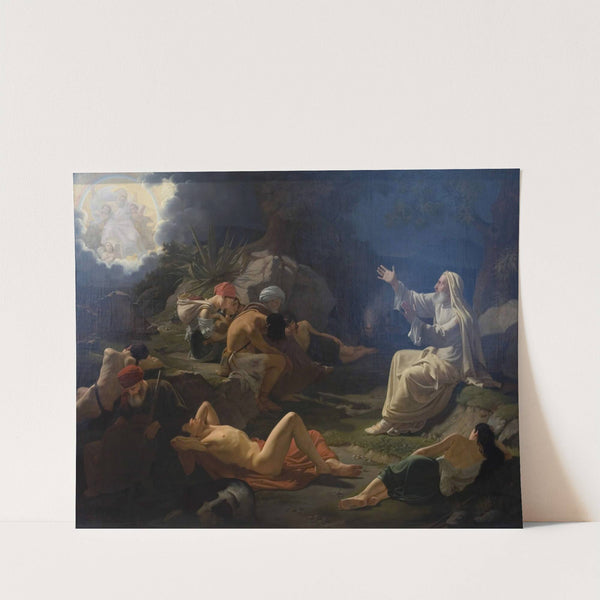 The Vision of the Prophet Ezekiel by Ditlev Blunck