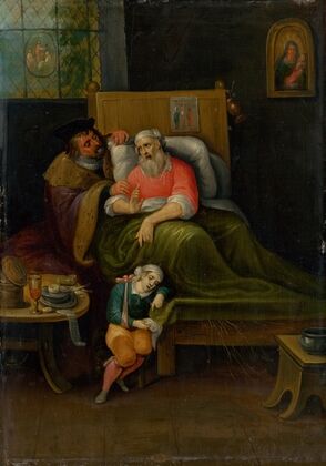 The Visitation of the Sick from the Seven Acts of Mercy