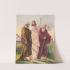 The walk to Emmaus by Stecher Litho. Co