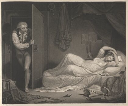 The Wanton in her Bed Chamber (1797)