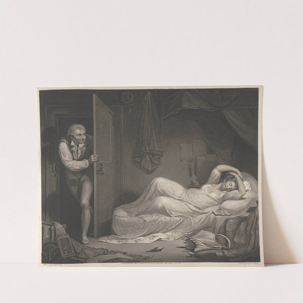 The Wanton in her Bed Chamber (1797) by James Northcote