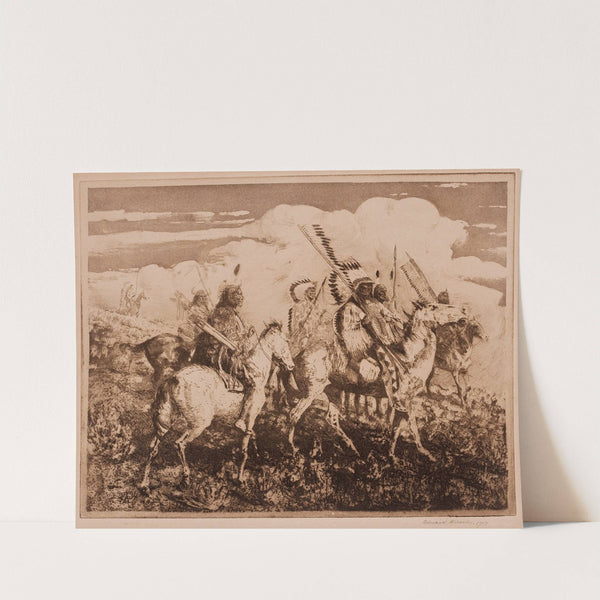 The War Party by Edward Borein