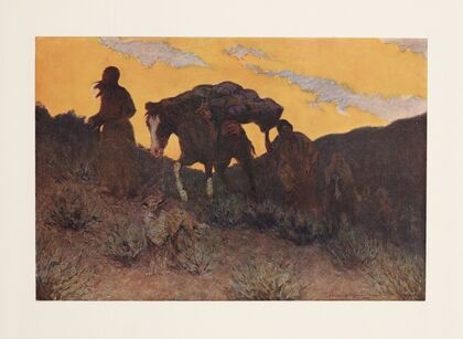The warrior’s last ride (1908)