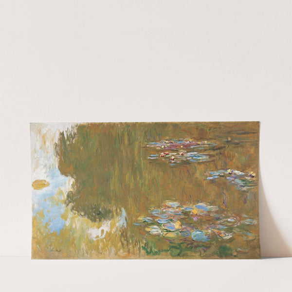 The Water Lily Pond, c. 1917-19 by Claude Monet