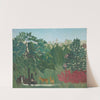 The Waterfall by Henri Rousseau