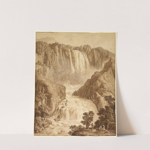 The Waterfall of Marmore at Terni (1776–78) by Philipp Hackert
