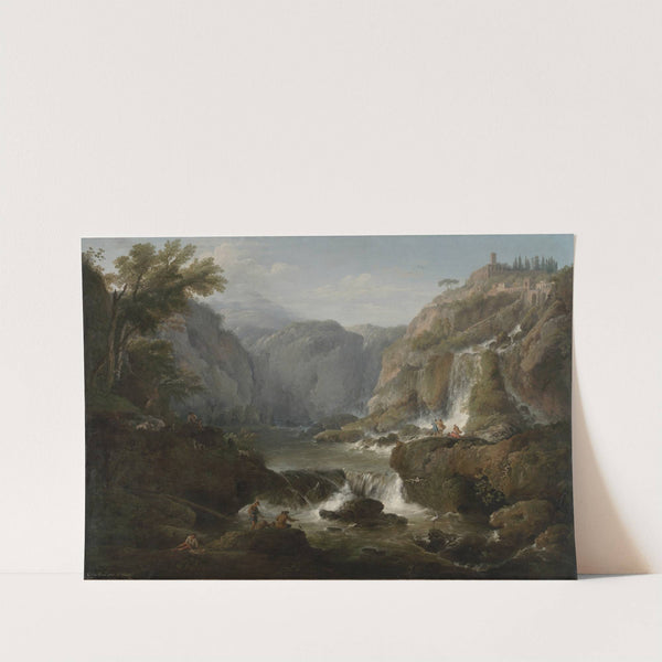 The Waterfalls at Tivoli (1737) by Claude-Joseph Vernet