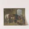 The Watering Place by John Frederick Herring Snr.