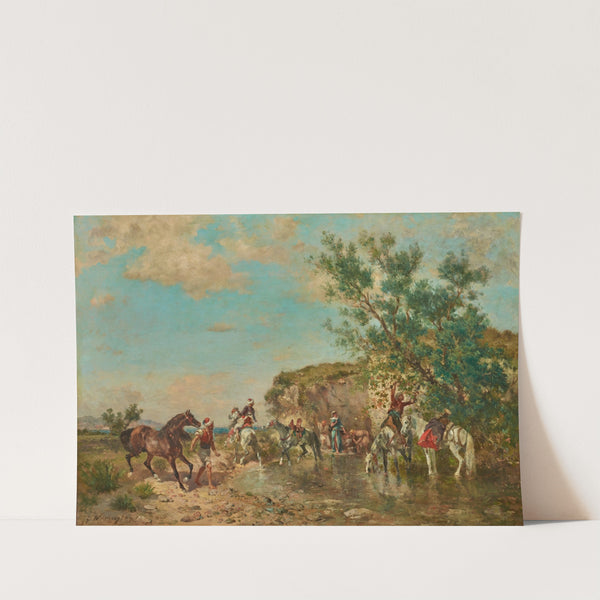 The Watering Place by Georges Washington