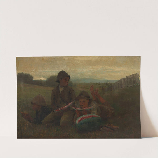 The Watermelon Boys by Winslow Homer